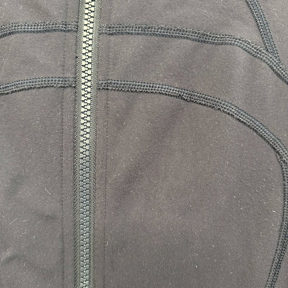 Lululemon Define Full Zip Mock Neck Long Sleeve Jacket Navy Women's 12 - Picture 8 of 16